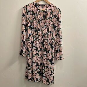 Jcrew mercantile floral sheer dress small